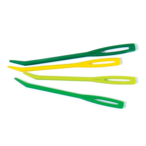 Igły zagięte KnitPro / mix zieleń / 4 szt. / 10900