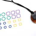 Naszyjnik magnetyczny dla dziewiarki KnitPro NATURAL HUES / 35015