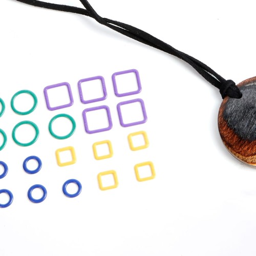 Naszyjnik magnetyczny dla dziewiarki KnitPro NATURAL HUES / 35015