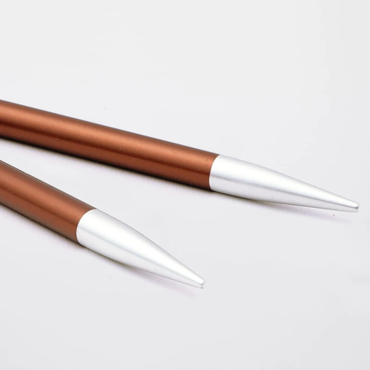Druty do wymiennych żyłek KnitPro Zing - metalowe