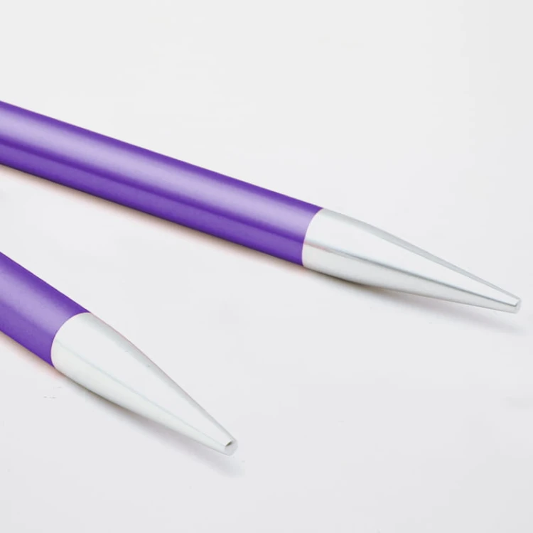 Druty do wymiennych żyłek KnitPro Zing - metalowe
