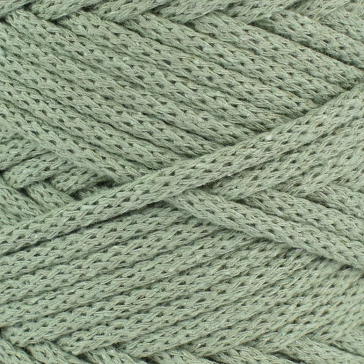 PREMIUM sznurek bawełniany by KOKONKI 5mm / rolka 100m / szałwia (wiązany)