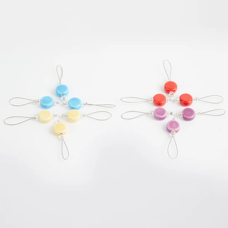 Znaczniki do drutów KnitPro Zooni Gems / 12 sztuk