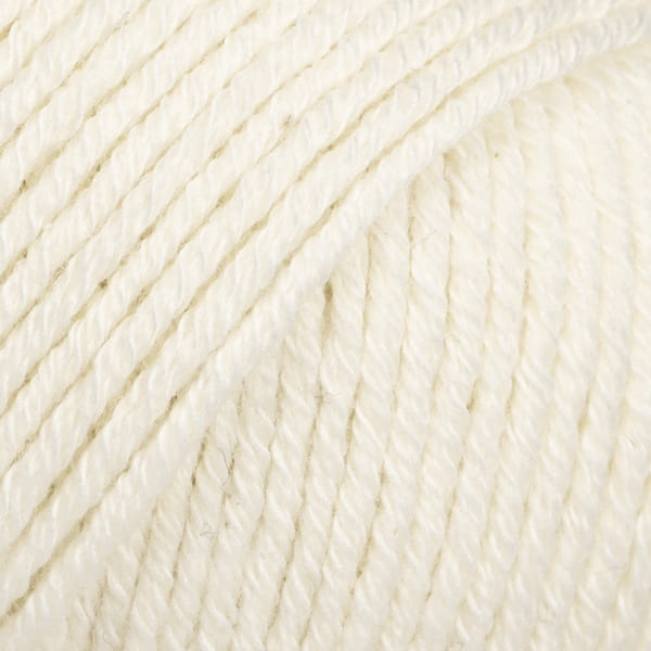 Włóczka Drops Cotton Merino 01 / biały