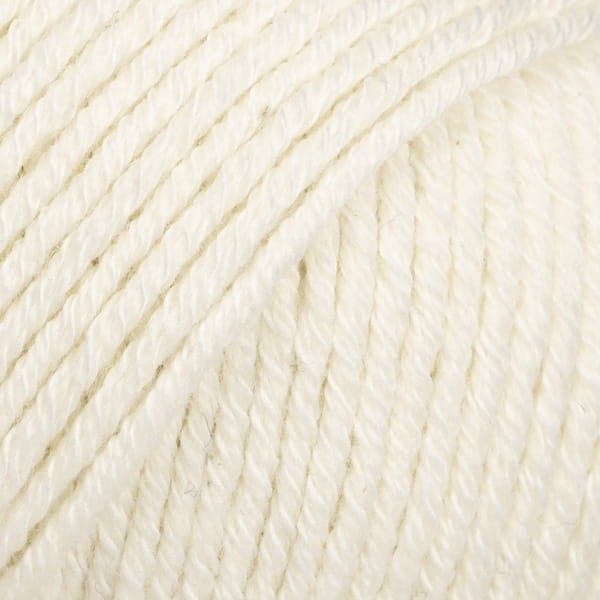 Włóczka Drops Cotton Merino 01 / biały