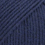 Włóczka Drops Cotton Merino 08 / granatowy