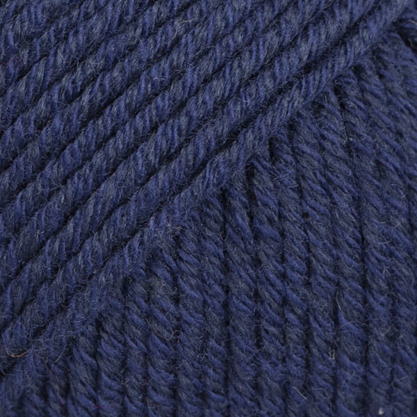 Włóczka Drops Cotton Merino 08 / granatowy
