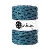 Sznurek skręcany bawełniany Bobbiny Macrame Cord / Petrol / Peacock Blue / 9mm / 30m
