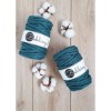 Sznurek skręcany bawełniany Bobbiny Macrame Cord / Petrol / Peacock Blue / 9mm / 30m