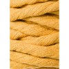 Sznurek skręcany bawełniany Bobbiny Macrame Cord / Musztarda / Mustard / 9mm / 30m