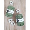 Sznurek skręcany bawełniany Bobbiny Macrame Cord / Szałwia / Eucalyptus Green / 9mm / 30m