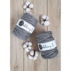Sznurek skręcany bawełniany Bobbiny Macrame Cord / Stalowy / Steel / 9mm / 30m
