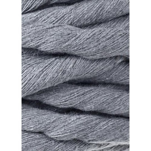 Sznurek skręcany bawełniany Bobbiny Macrame Cord / Stalowy / Steel / 9mm / 30m