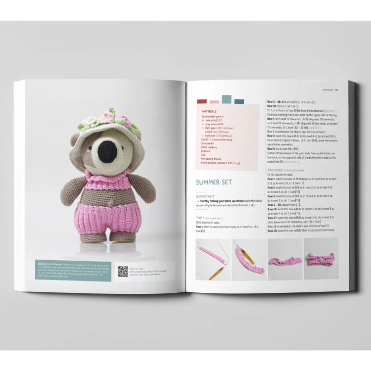Książka Dress-up Amigurumi - w języku angielskim