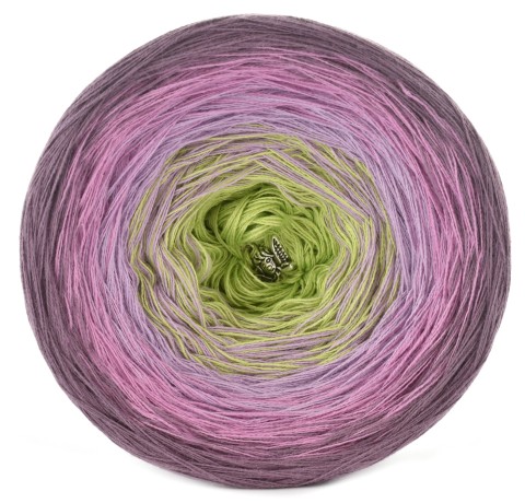 KOKONEK Classic A037 Blady fiolet/wrzos/ametyst/jasna zieleń