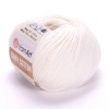 Włóczka YarnArt Baby Cotton 401 / złamana biel