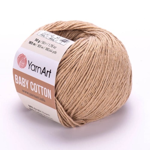 łóczka YarnArt Baby Cotton 405 / beż