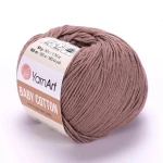 Włóczka YarnArt Baby Cotton 407/ mocca