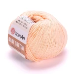 Włóczka YarnArt Baby Cotton 411 / brzoskwinia
