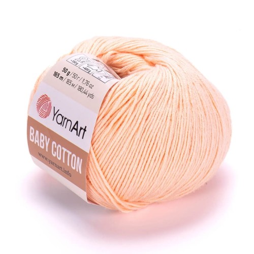 Włóczka YarnArt Baby Cotton 411 / brzoskwinia