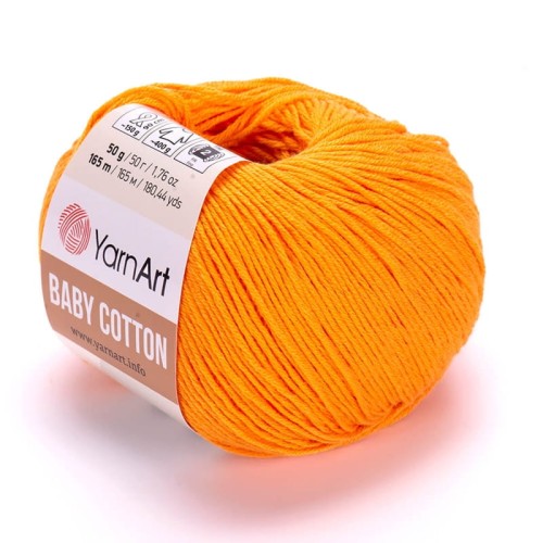 Włóczka YarnArt Baby Cotton 425 / dynia