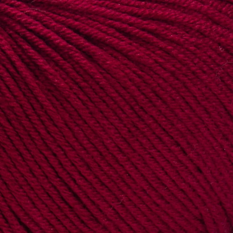 Włóczka YarnArt Baby Cotton 428 / bordo