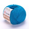 Włóczka YarnArt Baby Cotton 458 / cyjan