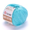 Włóczka YarnArt Baby Cotton 446 / jasny turkus