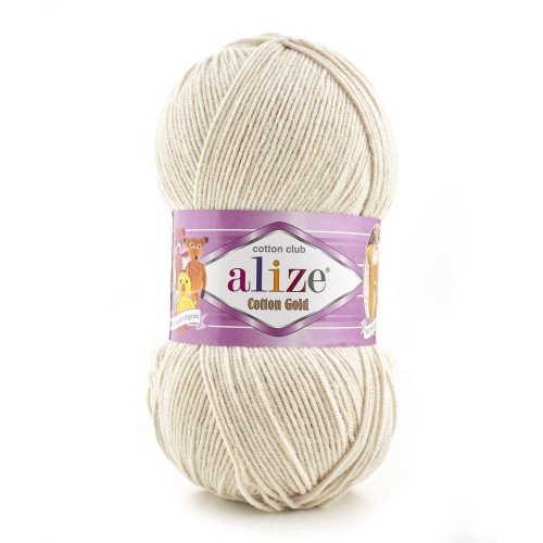 Włóczka Alize Cotton Gold 67 / beż