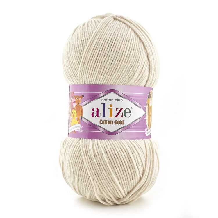 Włóczka Alize Cotton Gold 67 / beż