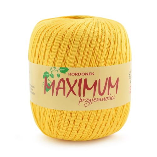 Kordonek Opus Natura MAXIMUM / 1505 słoneczny żółty