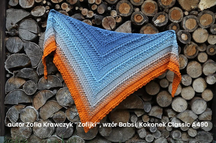 autor Zofia Krawczyk ''Zofijki'' , wzór Babsi, Kokonek Classic A490, 1500m