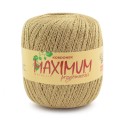 Kordonek Opus Natura MAXIMUM Metallic / 1777 beżowy ze złotą nicią