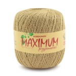 Kordonek Opus Natura MAXIMUM Metallic 1777 / ciepły beż ze złotą nicią / ZMIANA NAZWY