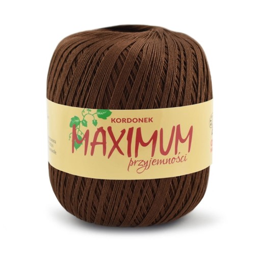 Kordonek Opus Natura MAXIMUM Metallic / 1777 beżowy ze złotą nicią
