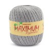 Kordonek Opus Natura MAXIMUM Metallic / 1815 popielaty ze srebrną nicią