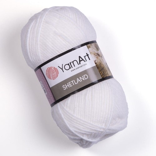 Włóczka YarnArt Shetland 501 / złamana biel