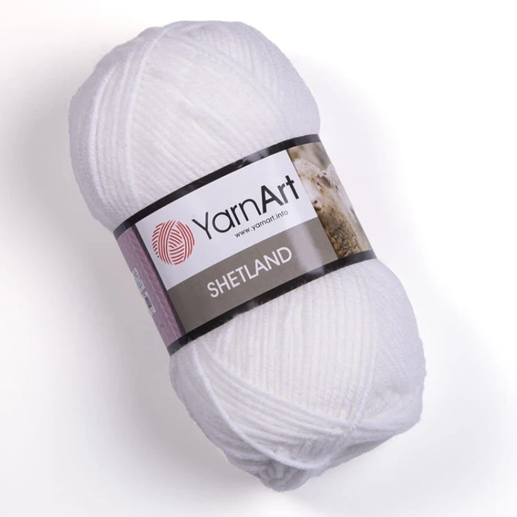 Włóczka YarnArt Shetland 501 / złamana biel
