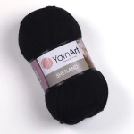 Włóczka YarnArt Shetland 502 / czerń