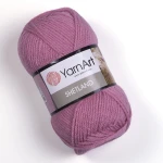 Włóczka YarnArt Shetland 508 / malinowy róż