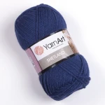 Włóczka YarnArt Shetland 528 / ciemne indygo
