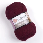 Włóczka YarnArt Shetland 523 / bordo