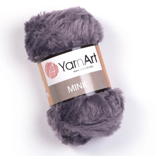 Włóczka YarnArt Mink 335 / szarofioletowy