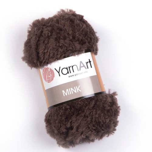 Włóczka YarnArt Mink 333 / brąz