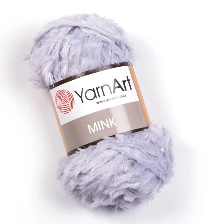 Włóczka YarnArt Mink 334 / szary