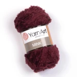 Włóczka YarnArt Mink 339 / wino