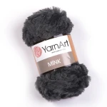 Włóczka YarnArt Mink 343 / ciemny szary
