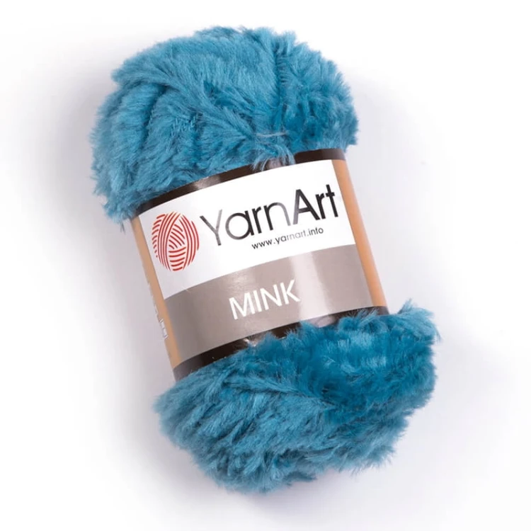Włóczka YarnArt Mink 349 / morski