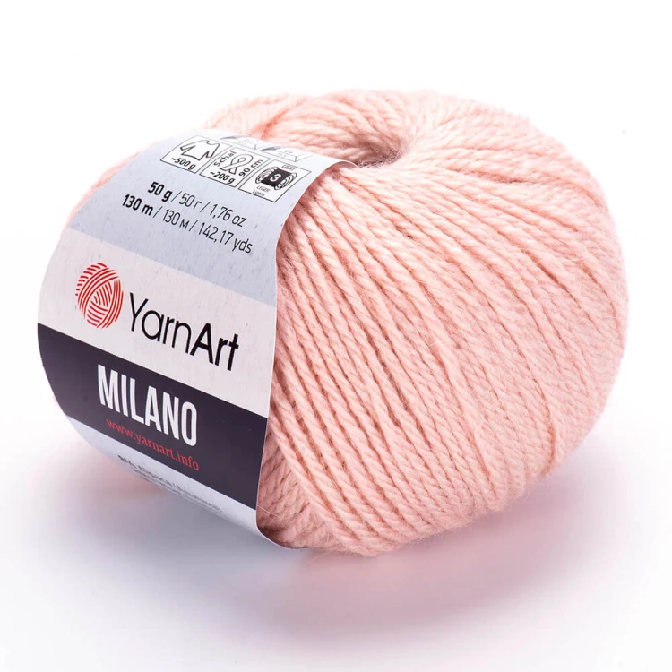 Włóczka YarnArt Milano 853 / łososiowy róż