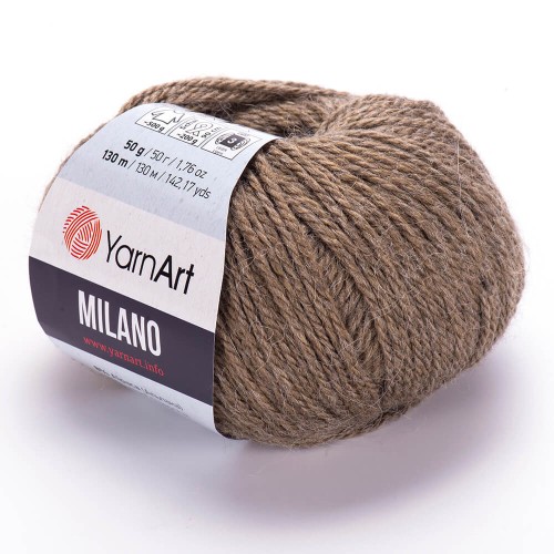 Włóczka YarnArt Milano 855 / orzech